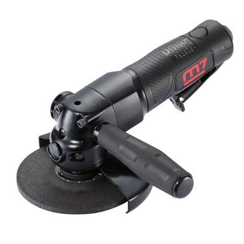 M7 Angle Grinder 100mm Extra Heavy Duty 1.3hp Safety Lever Throttle With Side Handle Spindle Size 3/8" - 24tpi ITM M7-QB7114