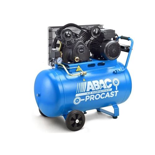 ABAC Air Compressor, Belt Drive, 3.0HP 100Ltr FAD 400L/MIN ITM ABAC351-30100