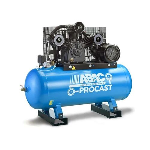 ABAC Air Compressor, Belt Drive Stationary 3 Phase, 10HP, 270LTR, FAD 1250 L/MIN ITM ABAC353-10270