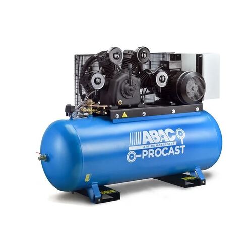 ABAC Air Compressor, Belt Drive Stationary 3 Phase, 15HP, 500LTR, FAD 1915 L/MIN ITM ABAC353-15500