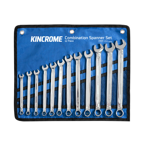 Combination Spanner Set 12 Piece Metric Kincrome K3181