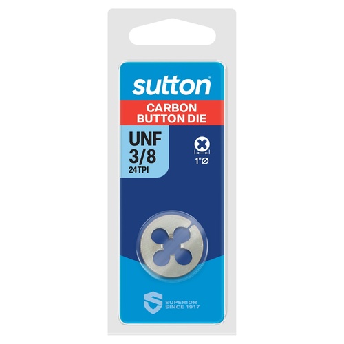 UNF Button Die M415 3/8-24 TPI Sutton M4150953